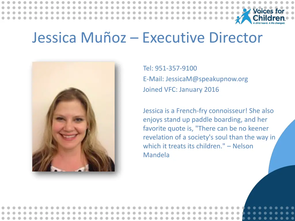 jessica mu oz executive director