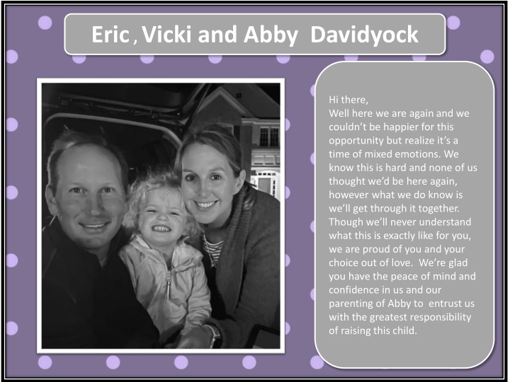 eric vicki and abby davidyock