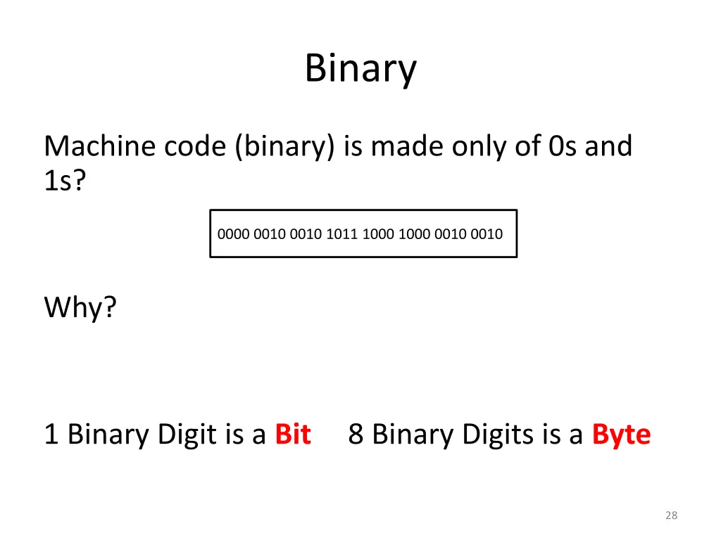 binary