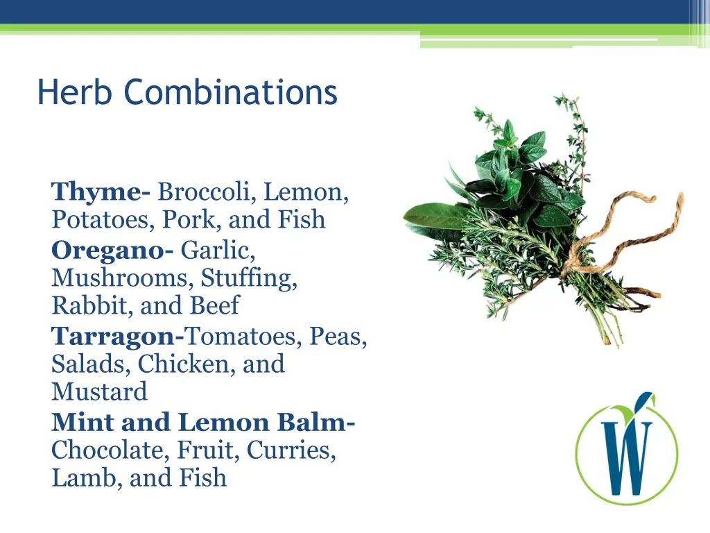 herb combinations 1