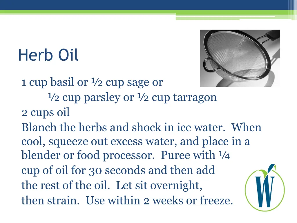 herb oil