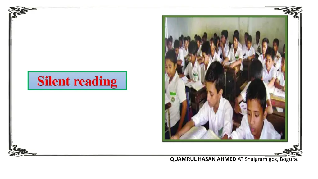 silent reading