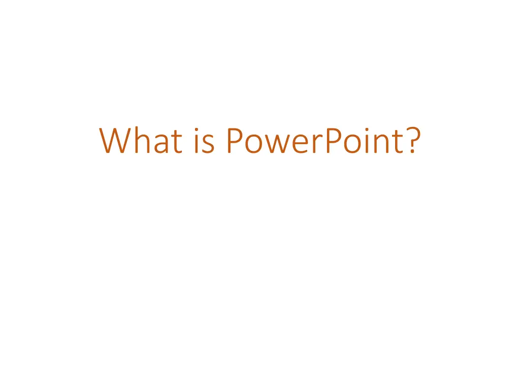 what is powerpoint