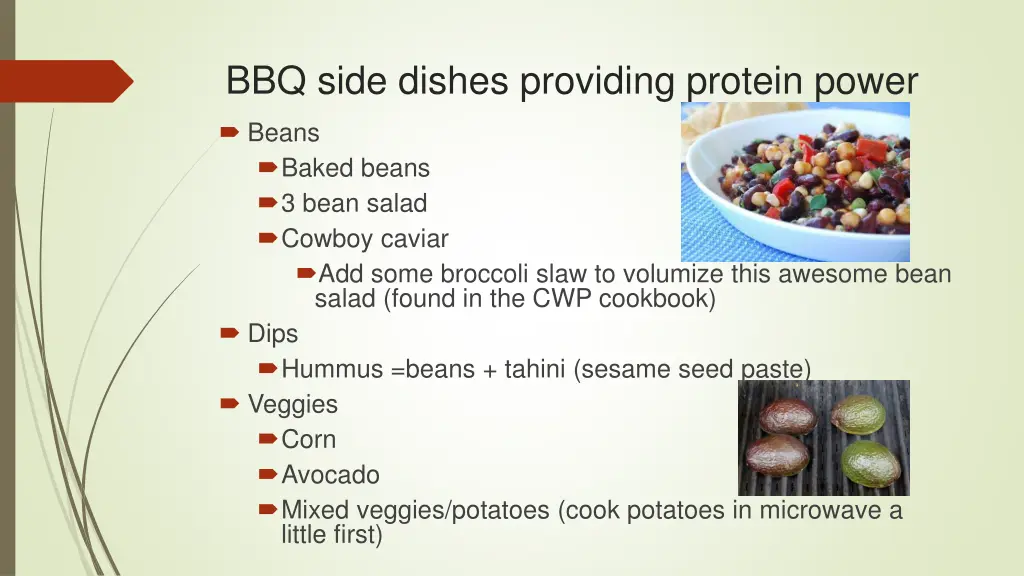 bbq side dishes providing protein power