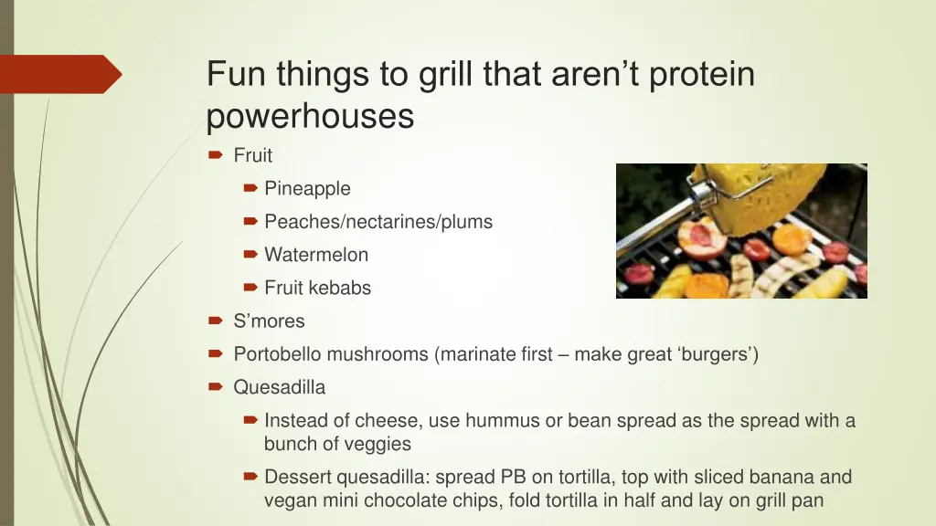 fun things to grill that aren t protein