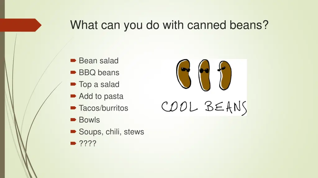 what can you do with canned beans