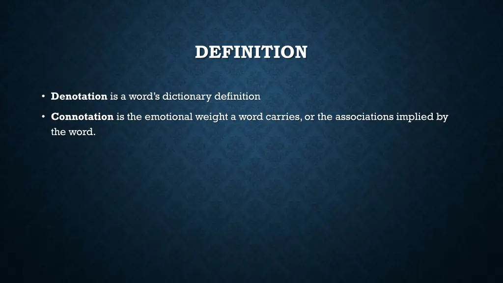 definition