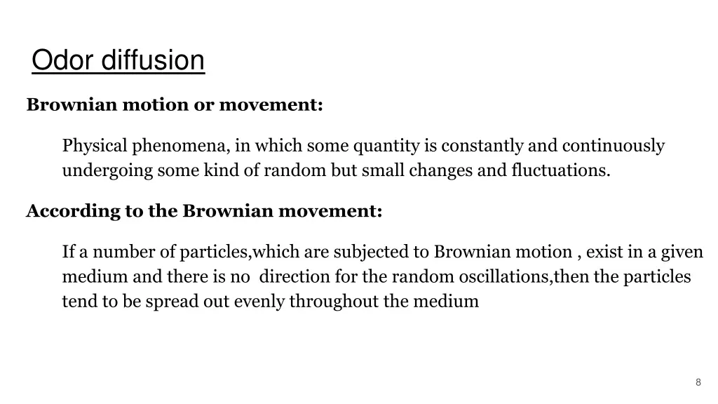 odor diffusion 1