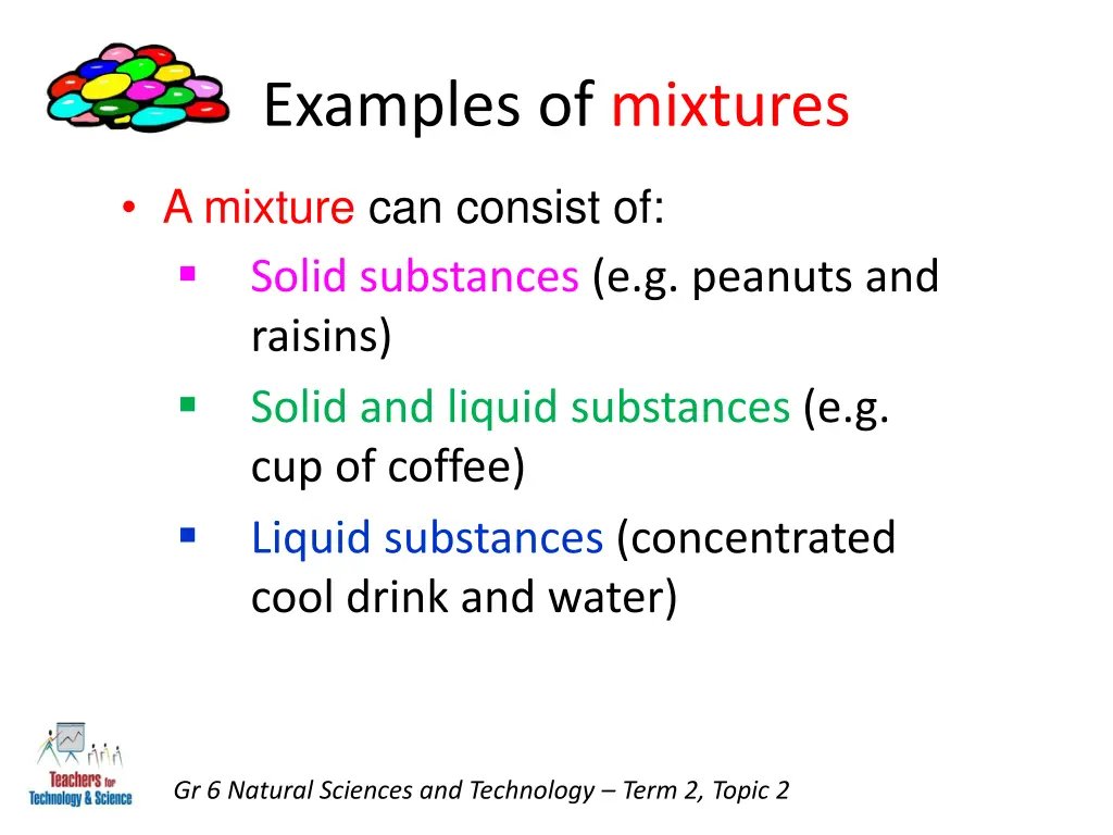 examples of mixtures