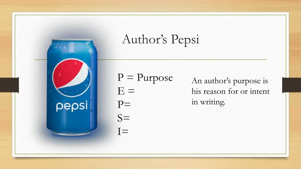 author s pepsi 2