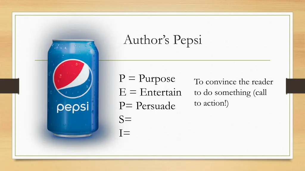 author s pepsi 4