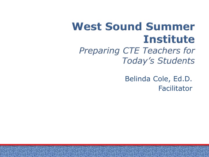 belinda cole ed d facilitator