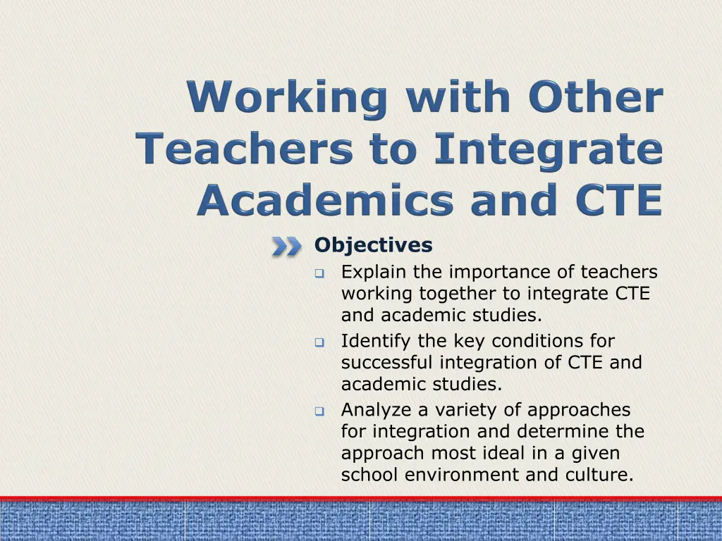 objectives explain the importance of teachers