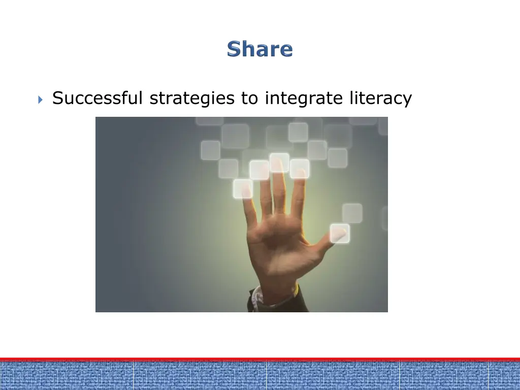 successful strategies to integrate literacy