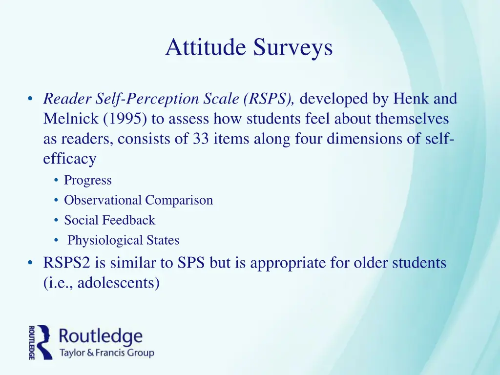 attitude surveys 1