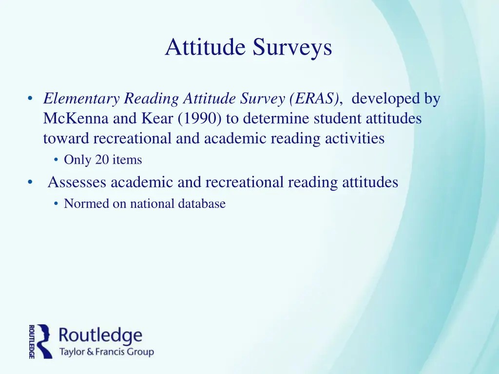 attitude surveys