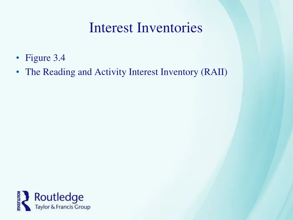 interest inventories