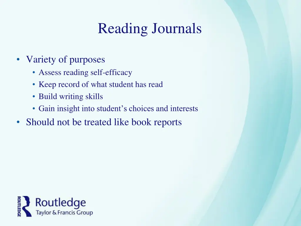 reading journals