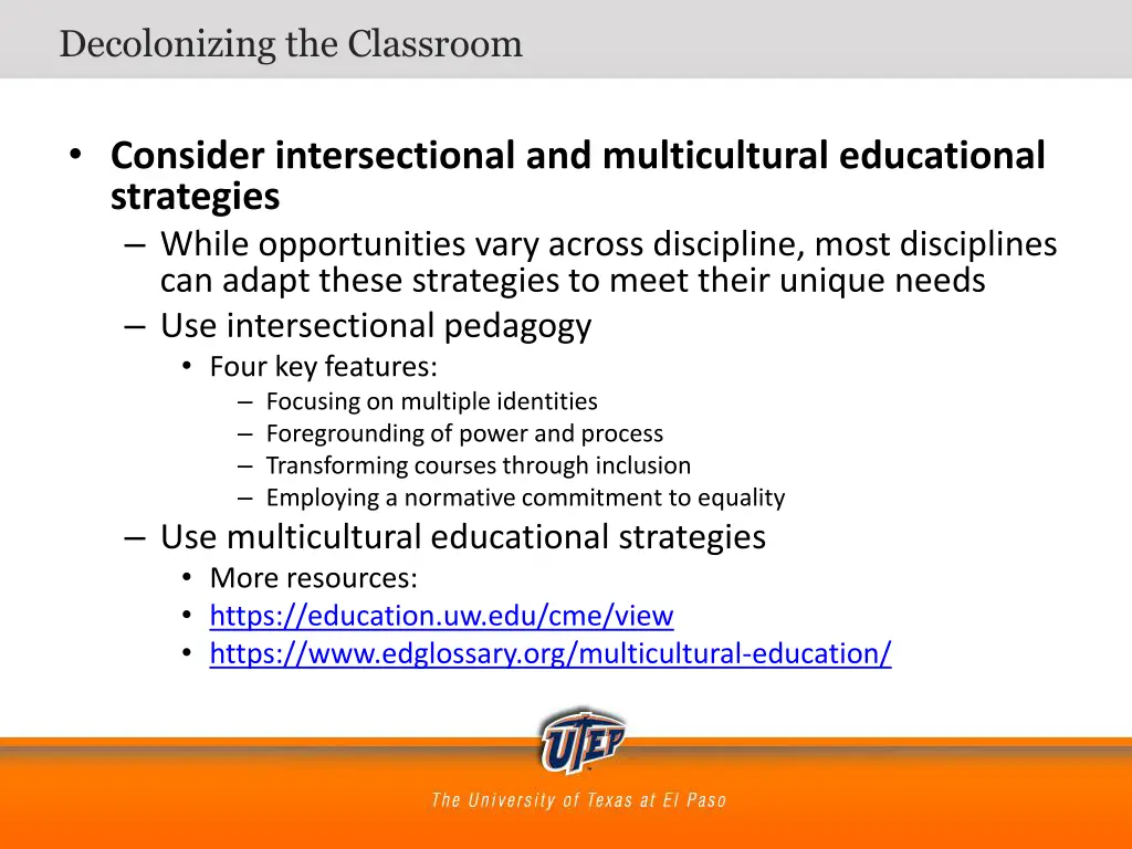 decolonizing the classroom 14