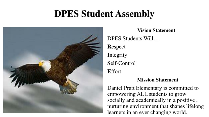 dpes student assembly