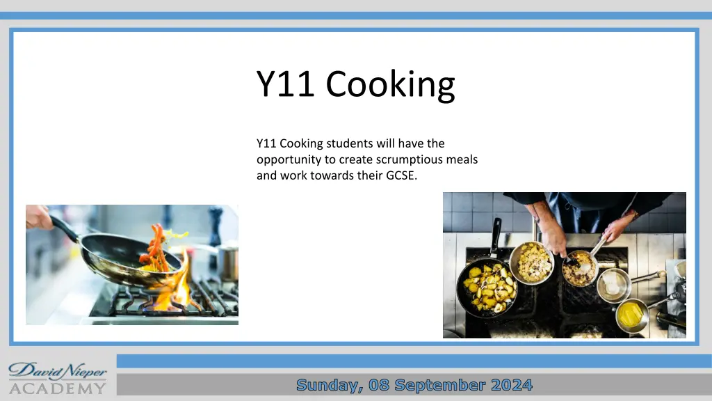 y11 cooking