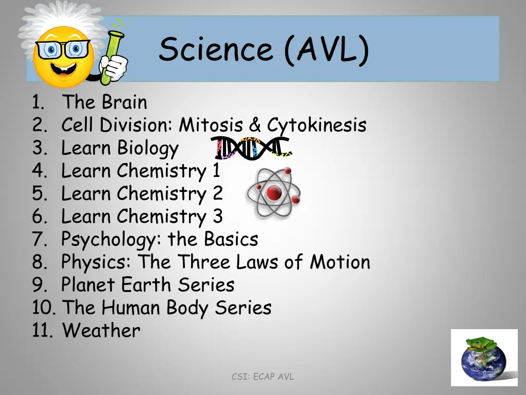 science avl