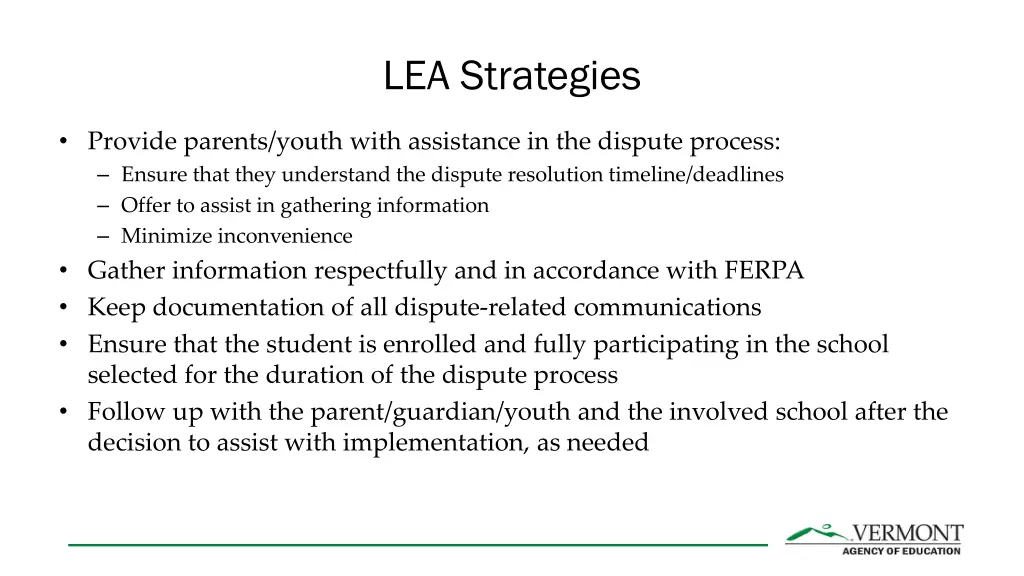 lea strategies