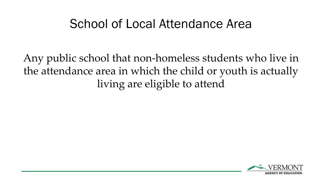 school of local attendance area