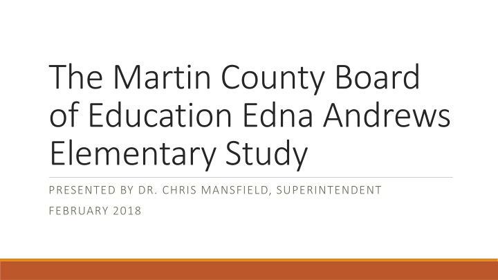 the martin county board of education edna andrews