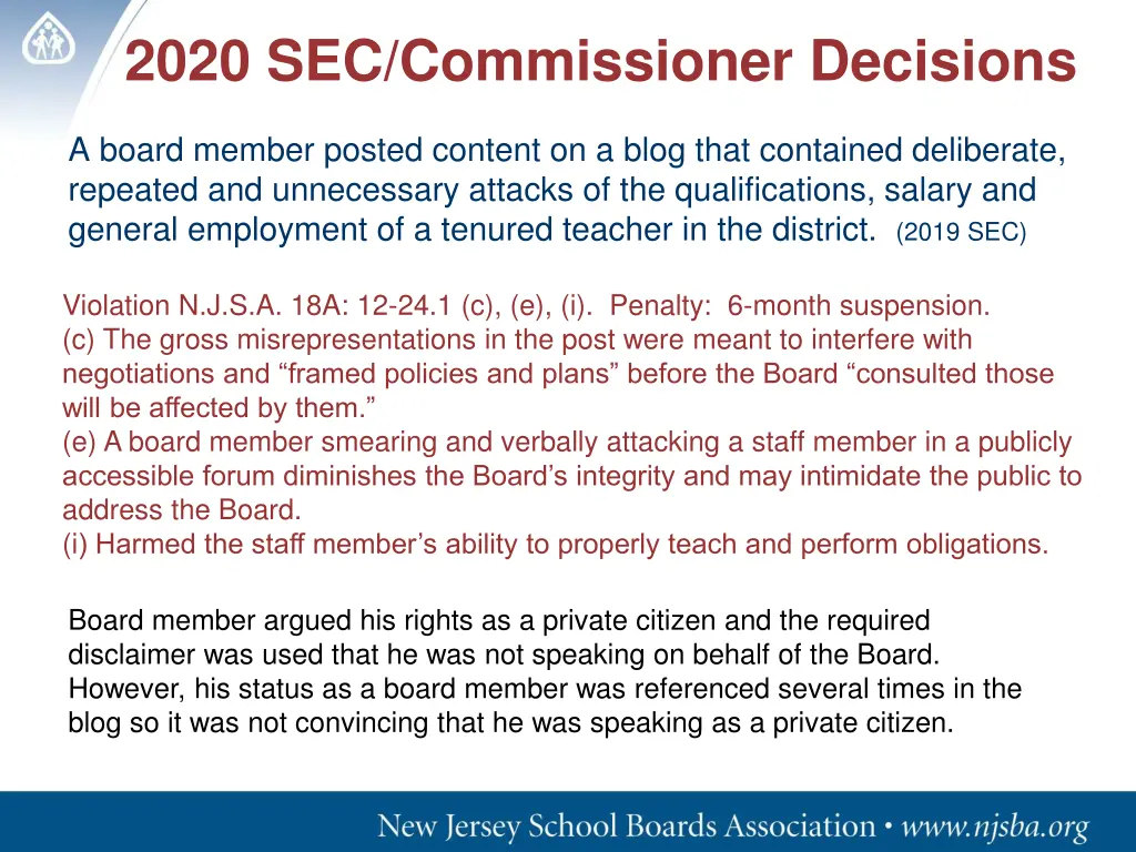 2020 sec commissioner decisions 1