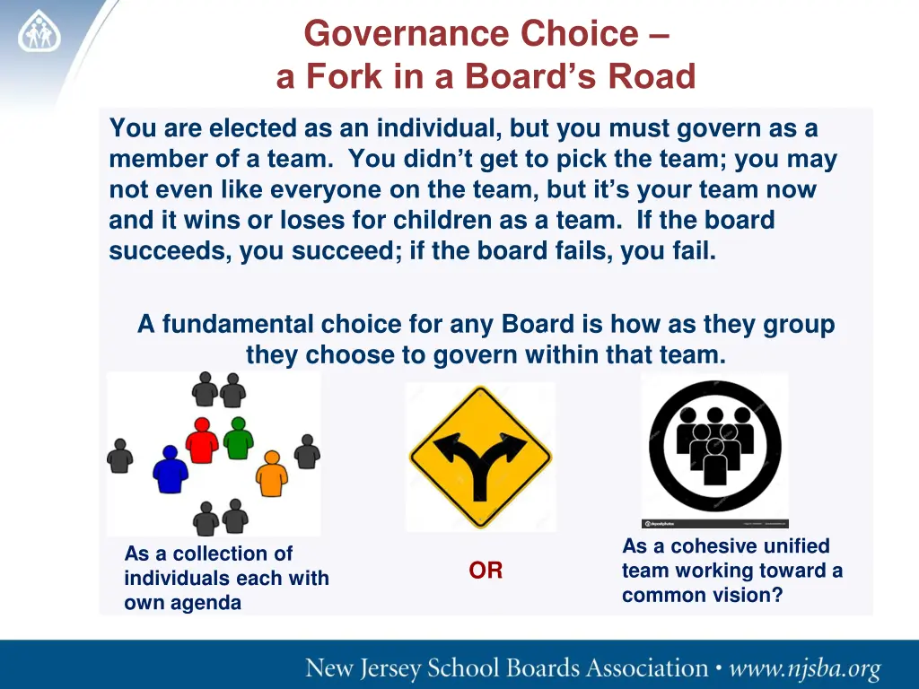 governance choice a fork in a board s road