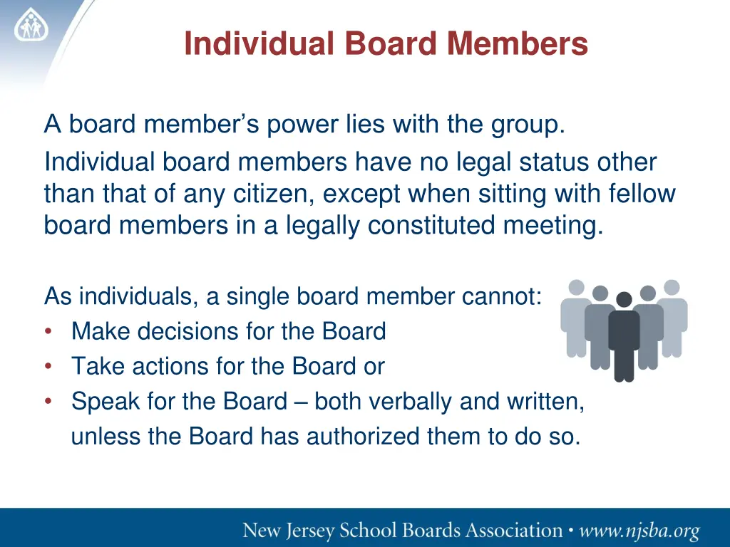 individual board members