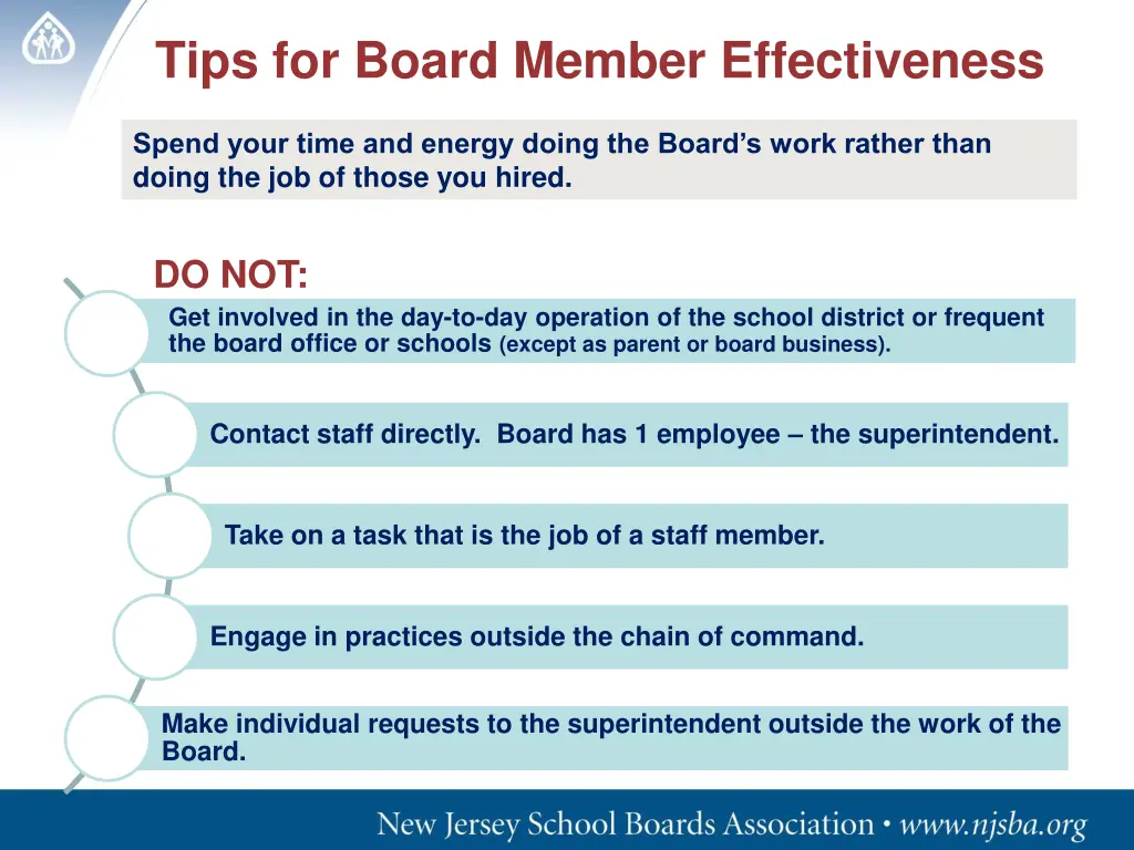 tips for board member effectiveness 3