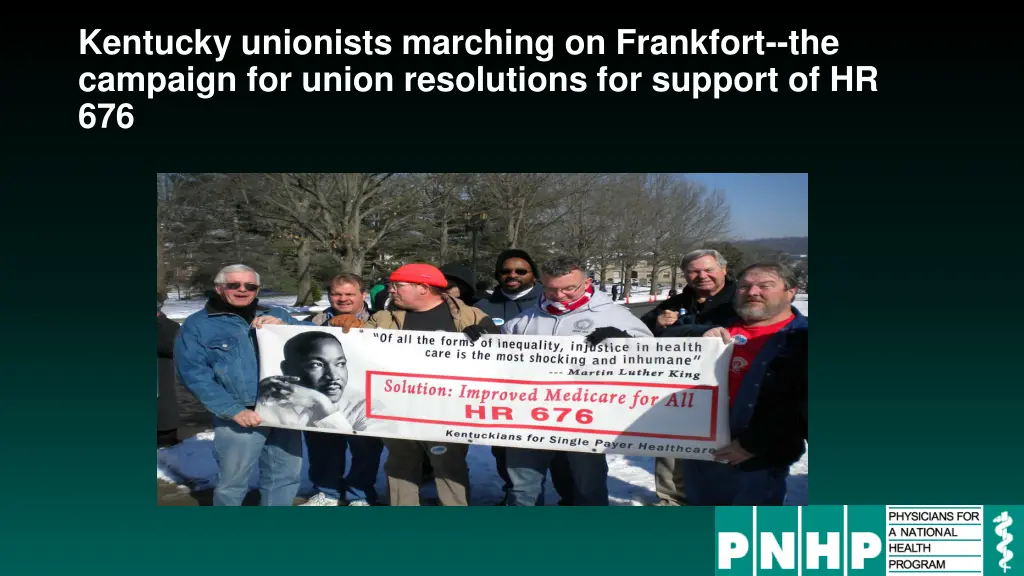 kentucky unionists marching on frankfort