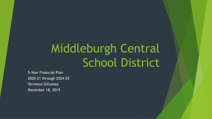 middleburgh central school district 5 year