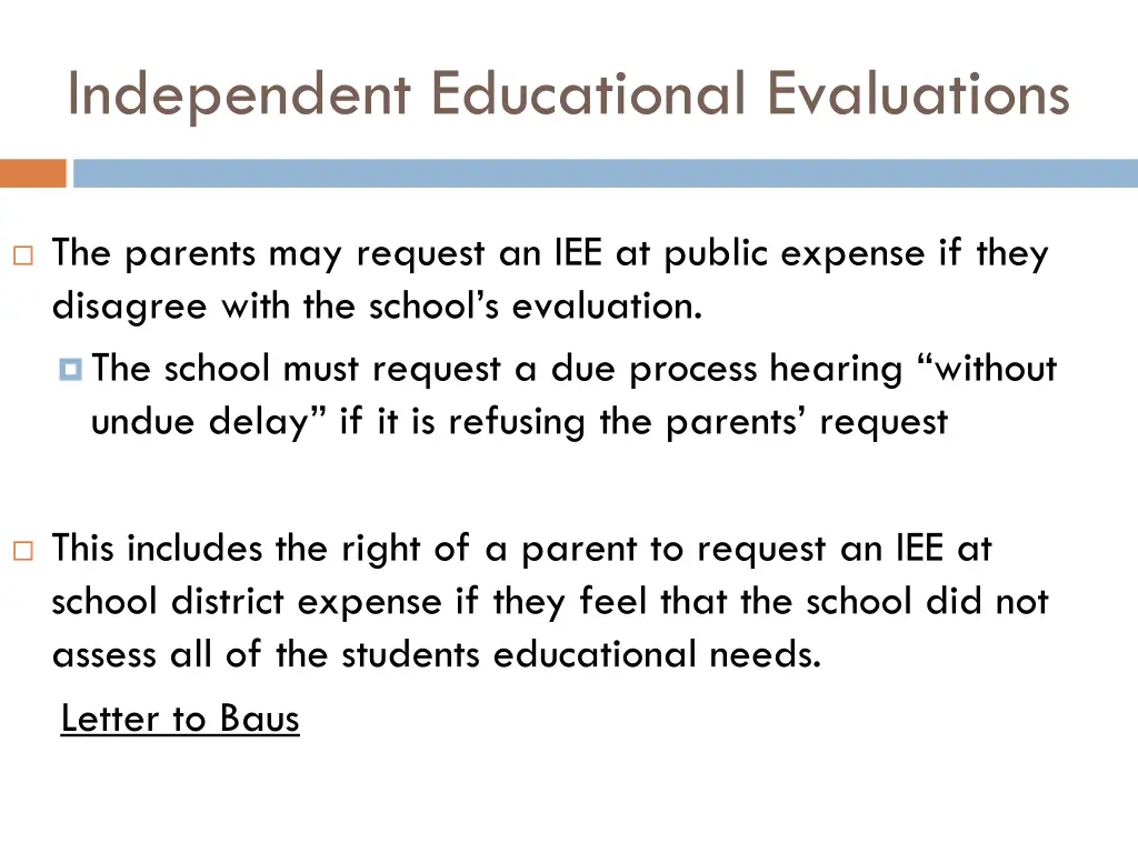 independent educational evaluations 2