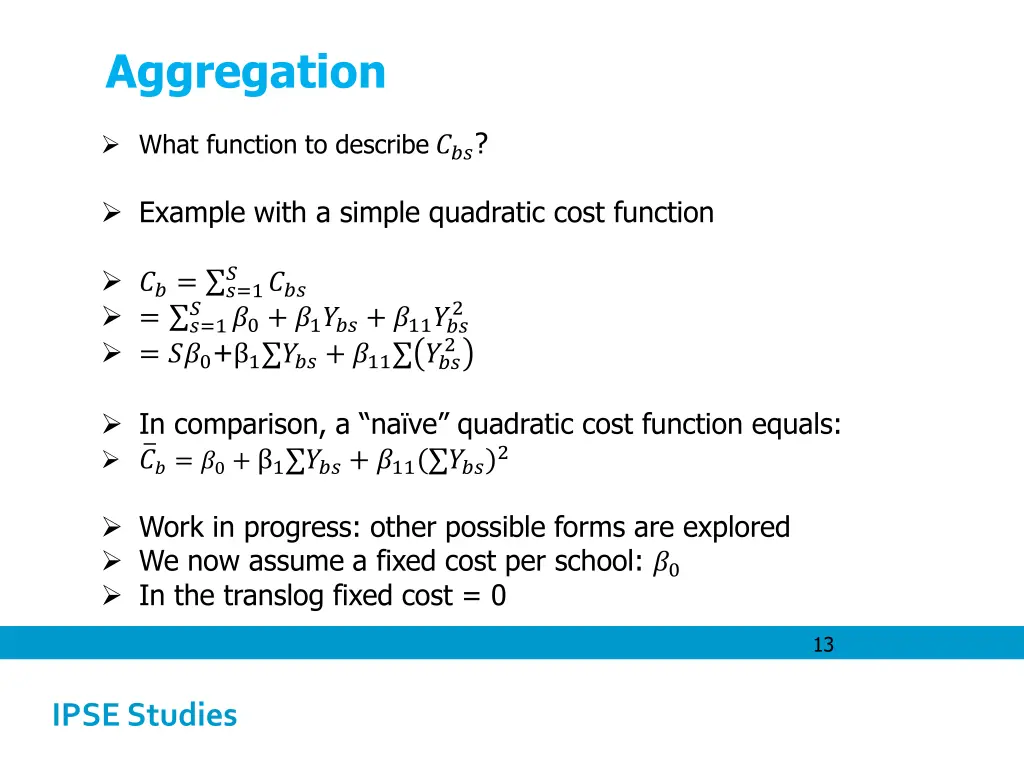 aggregation