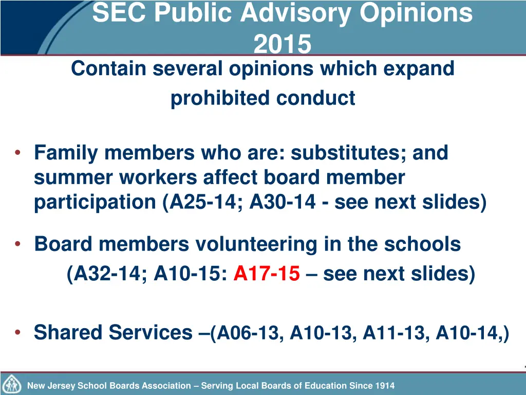 sec public advisory opinions 2015 contain several 1