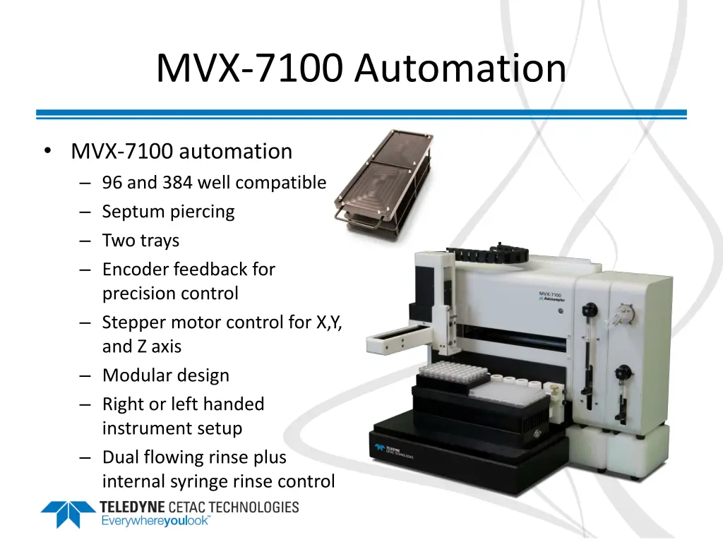 mvx 7100 automation