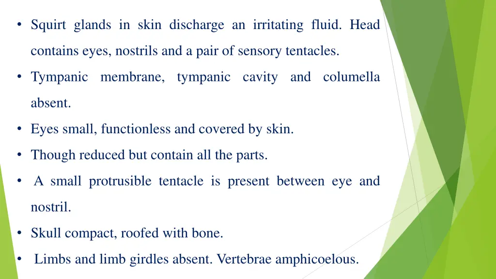 squirt glands in skin discharge an irritating