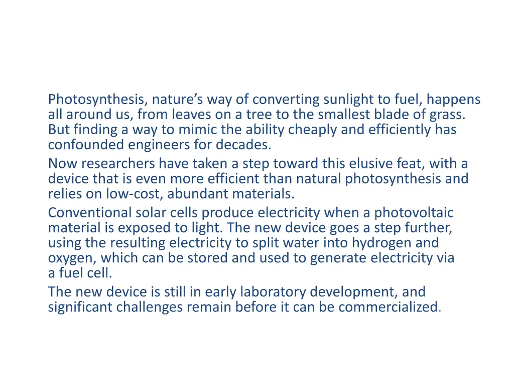 photosynthesis nature s way of converting