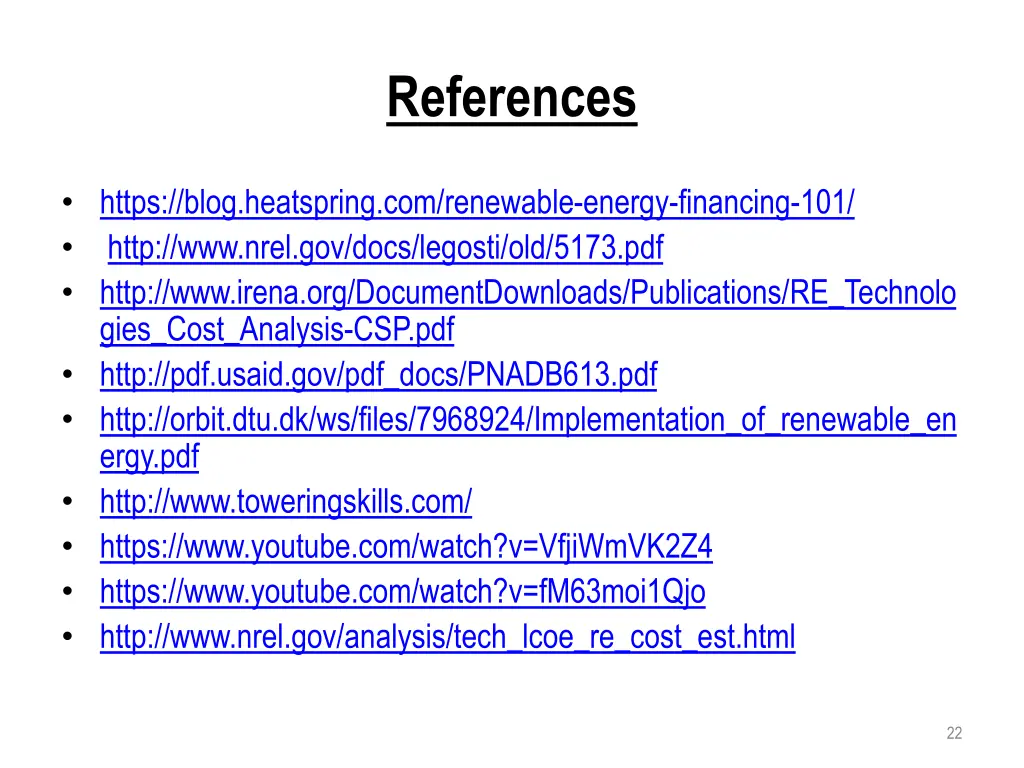 references