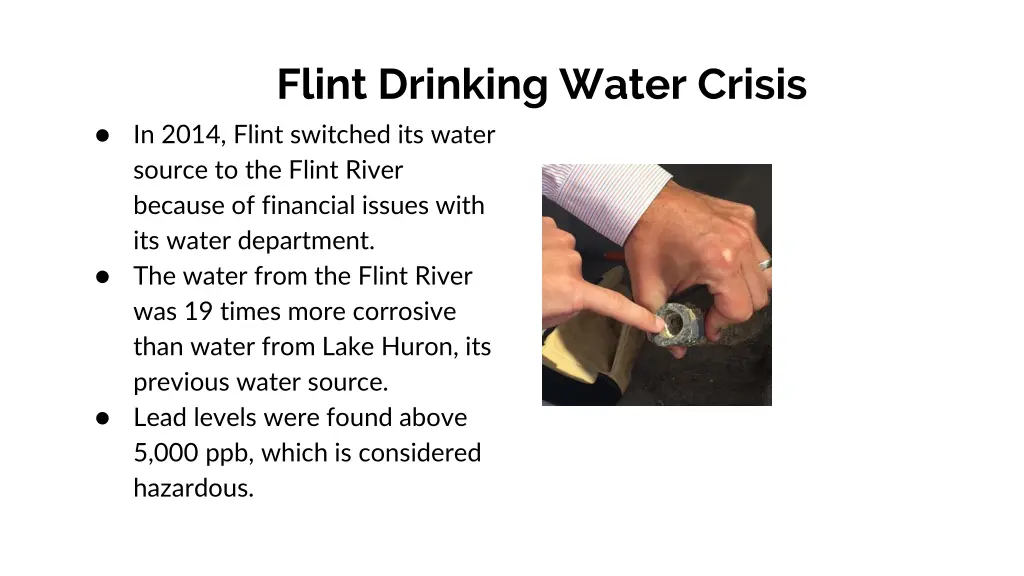 flint drinking water crisis in 2014 flint