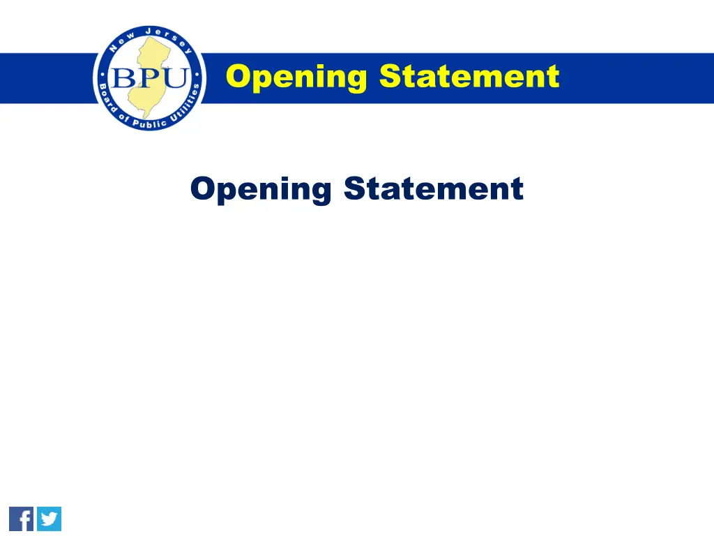 opening statement