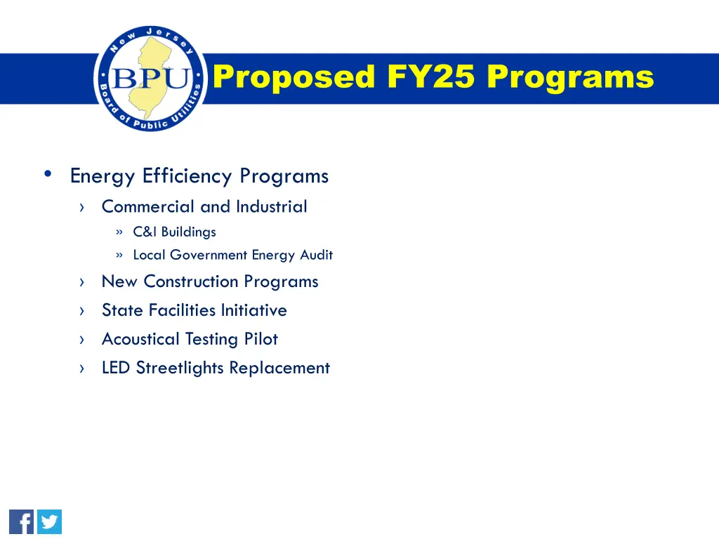 proposed fy25 programs