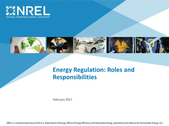 energy regulation roles and responsibilities