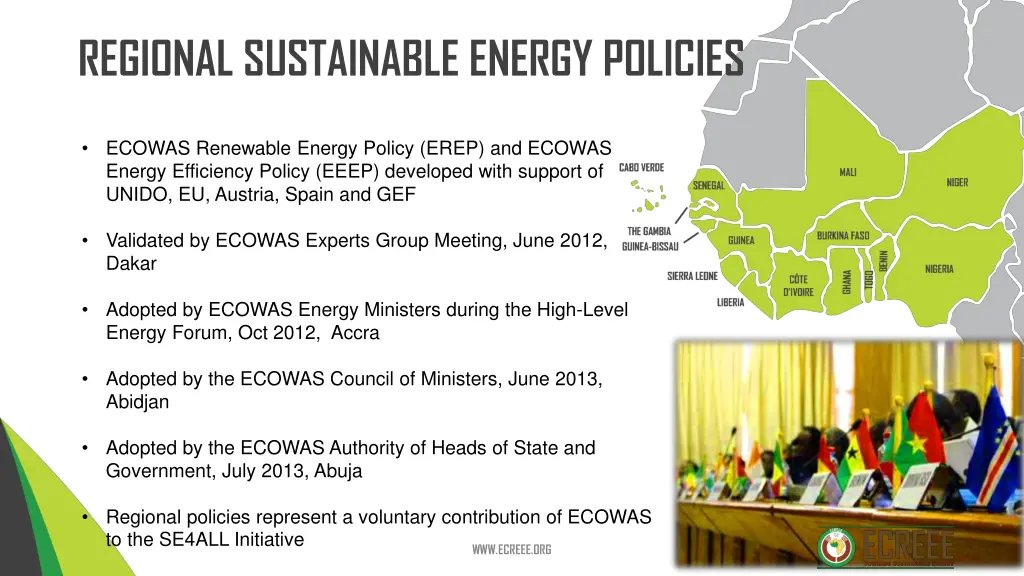 regional sustainable energy policies