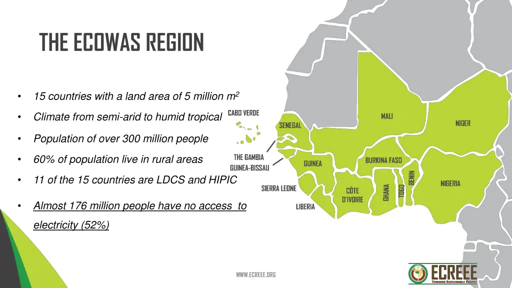 the ecowas region