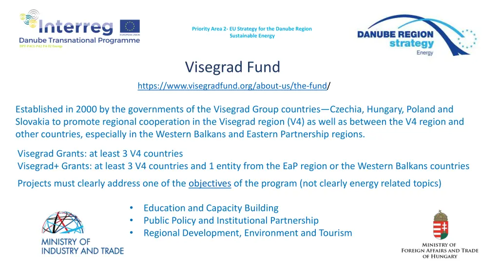 priority area 2 eu strategy for the danube region 15