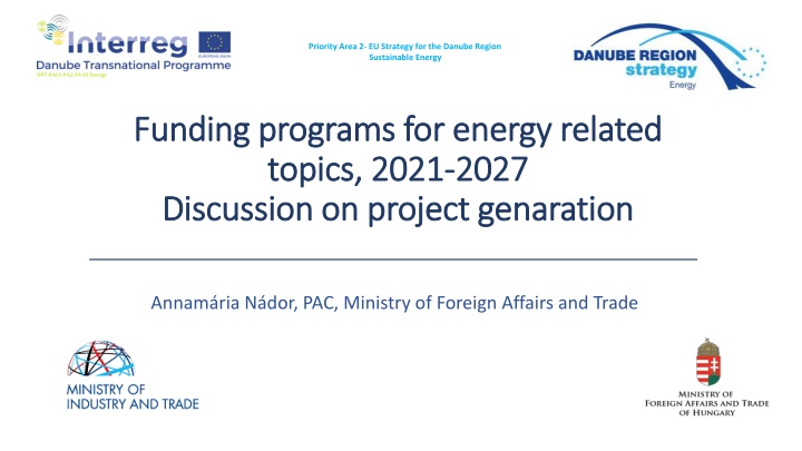 priority area 2 eu strategy for the danube region